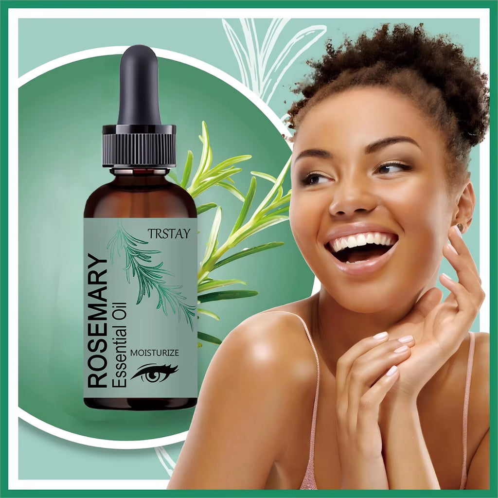 Aceite de romero puro Adomira para cabello